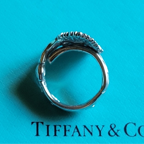 1885 Tiffany & Company Dandelion Spoon Ring 62 🎁 - Picture 7 of 14